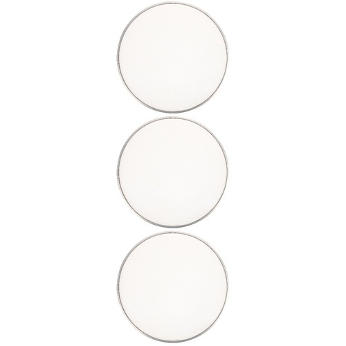 3pcs white mesh - 3pcs, drum