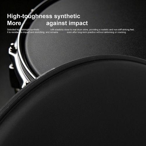 Resonant bass drum head - drum,