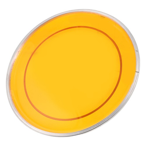 Orange double layer drum head - orange,