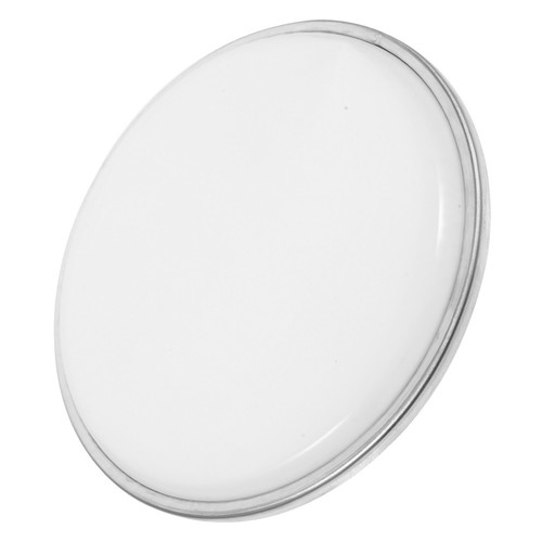White double layer drum head - white,