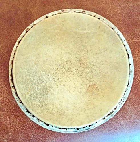 Round drum head skin with - skin,