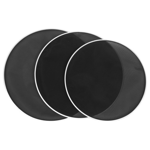 3pcs black double - 3pcs, silent